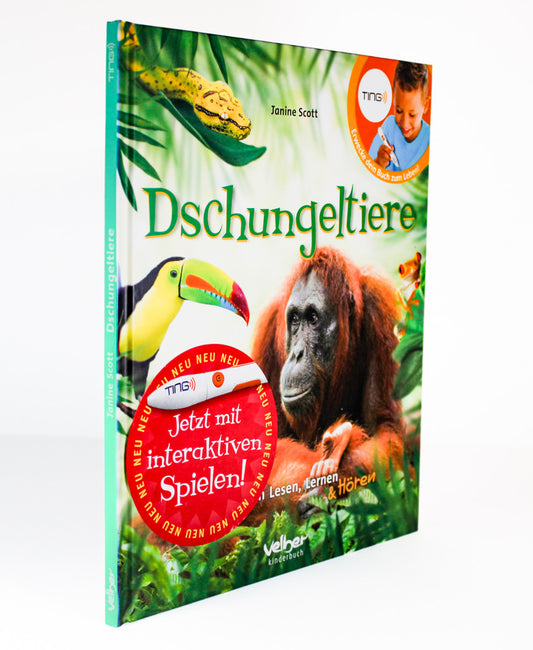 Dschungeltiere ⎪ TING-Sachbuch Kinder ab 5 Jahren