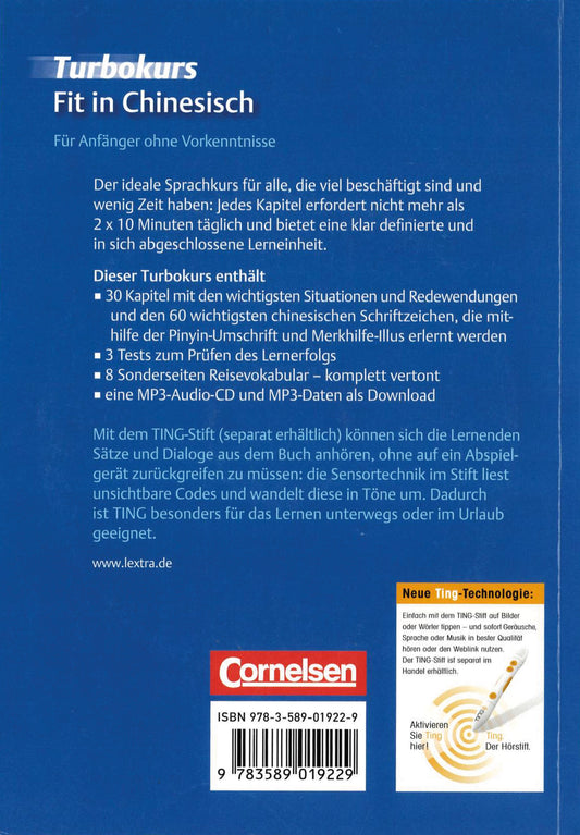 Fit in Chinesisch ⎪ Sprachkurs 2x10 Min. täglich