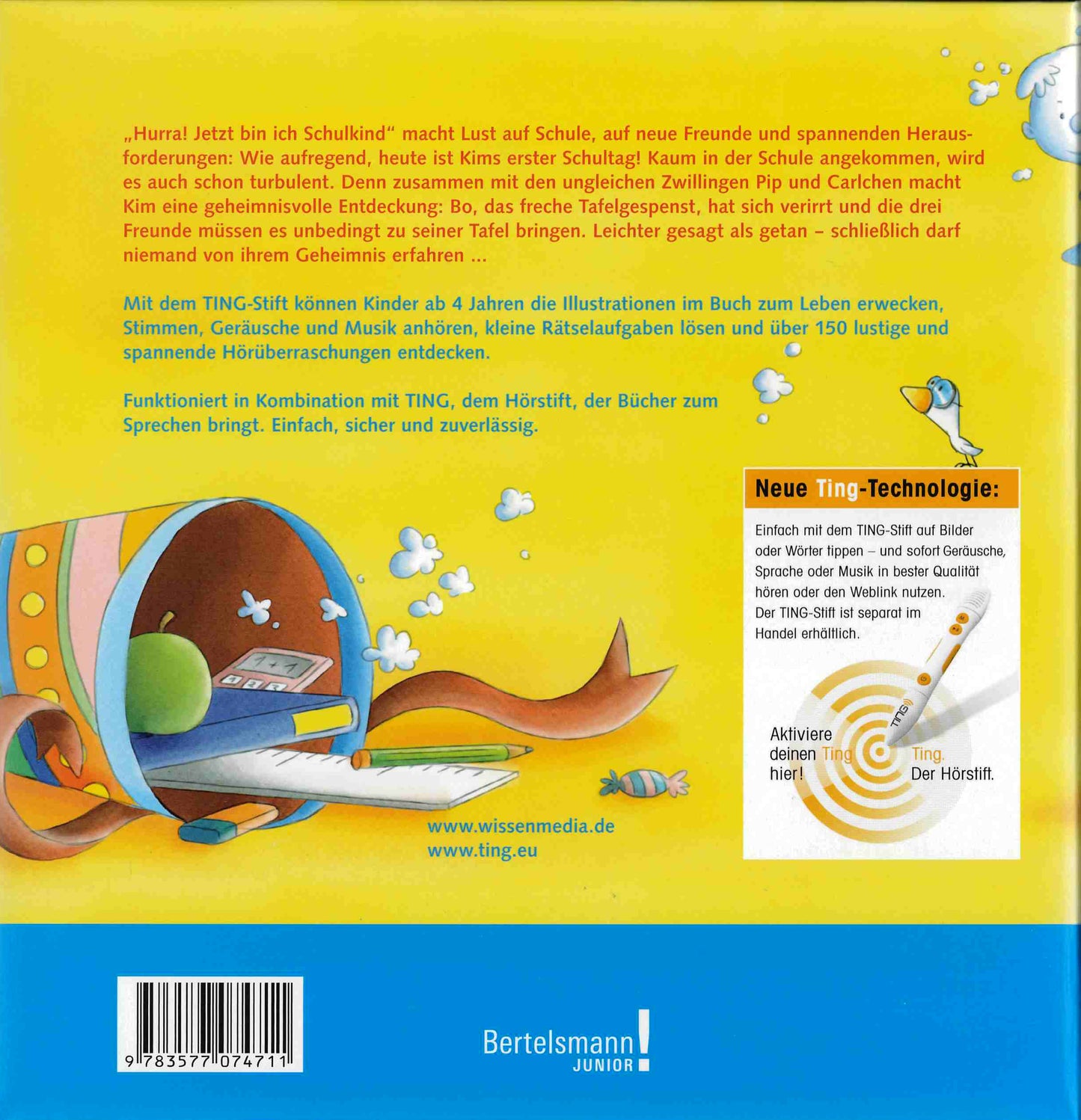 Hurra! Ich bin jetzt ein Schulkind! ⎪ TING-Kinderbuch zur Einschulung