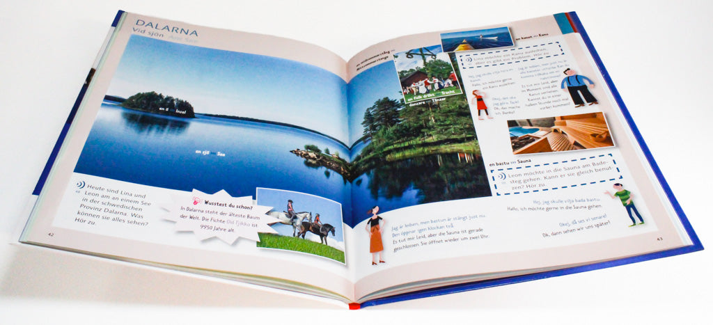 Unterwegs in Schweden ⎪ Schwedisch Ferienbuch Kinder