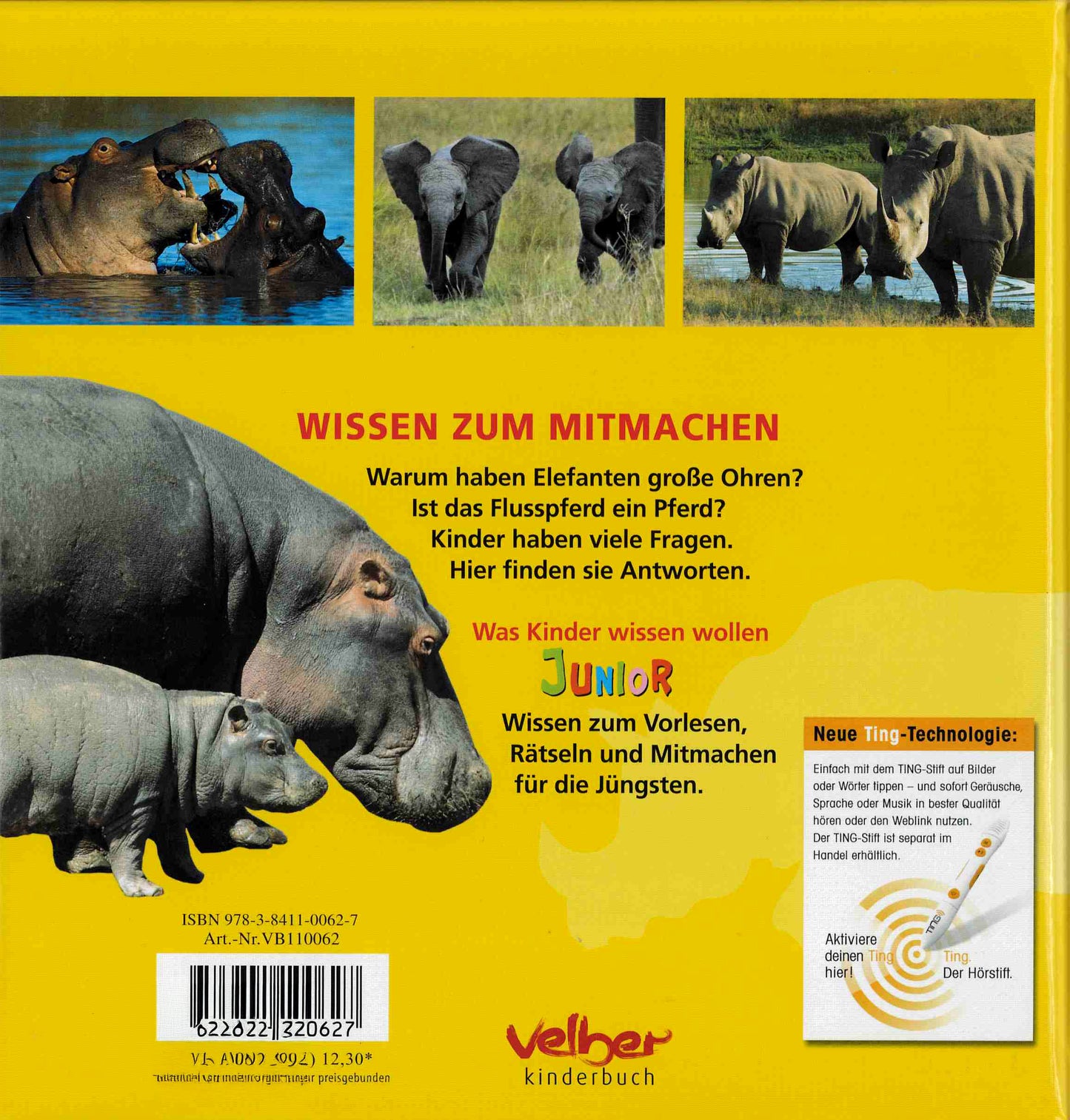 Wissen zum Mitmachen – Dickhäuter ⎪ TING-Sachbuch ab 6 J.