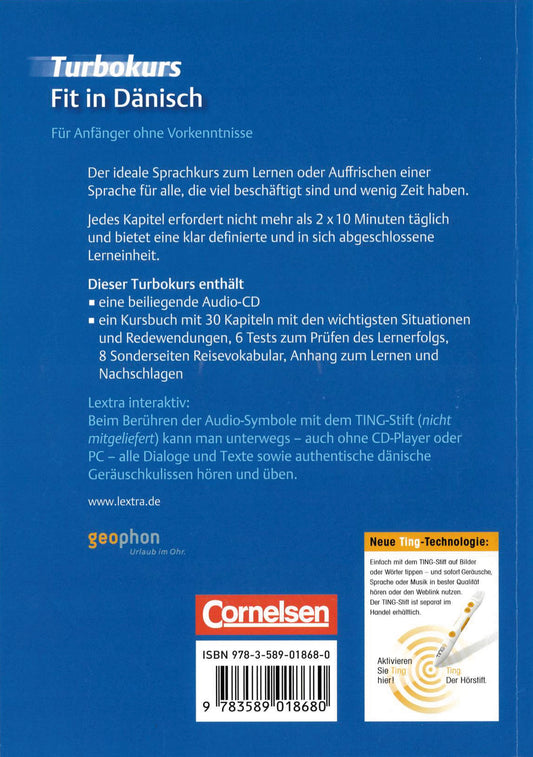 Fit in  Dänisch ⎪ Sprachkurs 2x10 Min. täglich