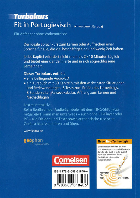 Fit in Portugiesisch ⎪ Sprachkurs 2x10 Min. täglich