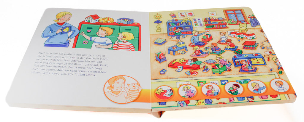 Im Wimmel-Kindergarten ⎪ Wimmelbuch TING-Stift ab 3 J.