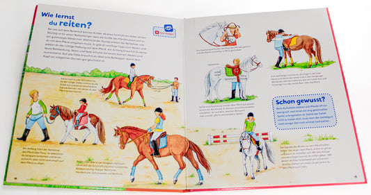 Was ist was Junior - Komm mit zu den Pferden und Ponys! ⎪ TING-Buch ab 5 J.