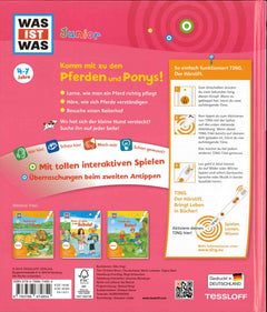 Was ist was Junior - Komm mit zu den Pferden und Ponys!