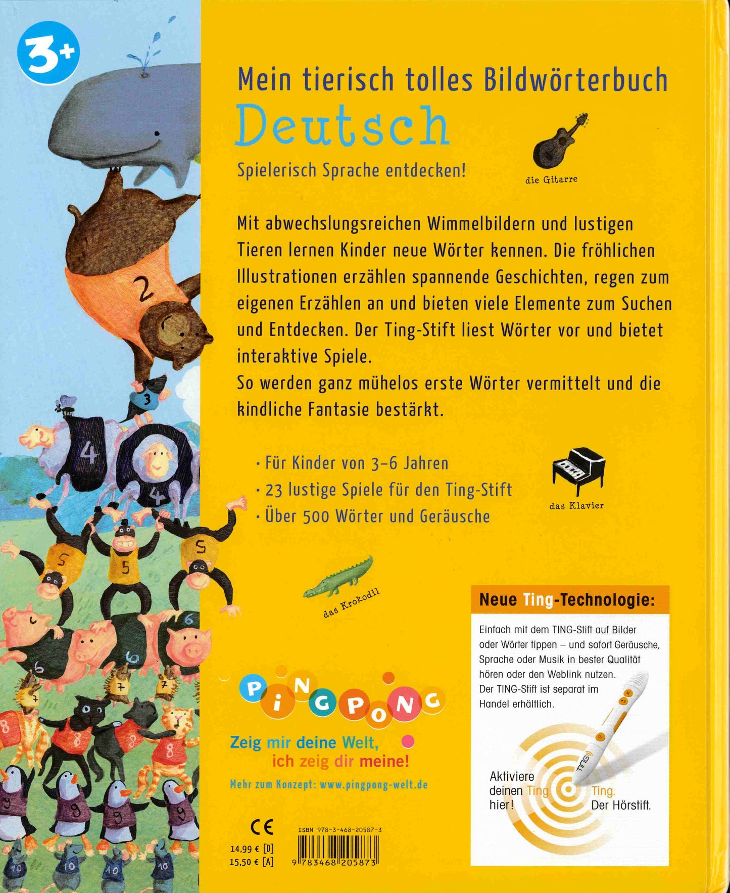 Mein tierisch tolles Bildwörterbuch Deutsch