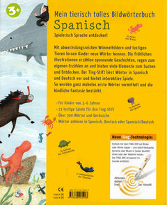 Mein tierisch tolles Bildwörterbuch Spanisch⎪ TING-Stift ab 3 J.