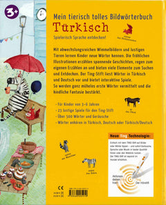 Mein tierisch tolles Bildwörterbuch Türkisch
