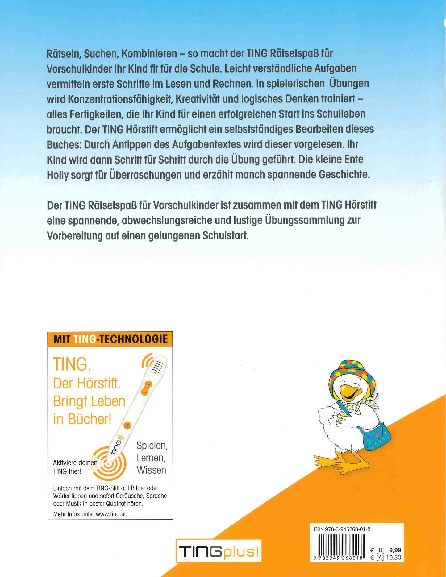 TING-Rätselspaß – Vorschulbuch für Kinder ab 4 Jahren