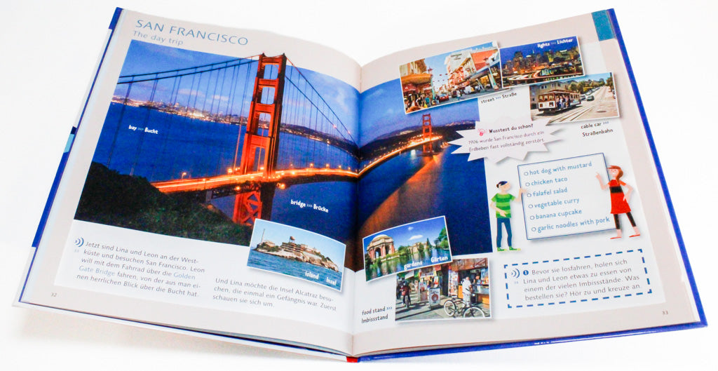 Unterwegs in den USA ⎪ Englisch Ferienbuch Kinder