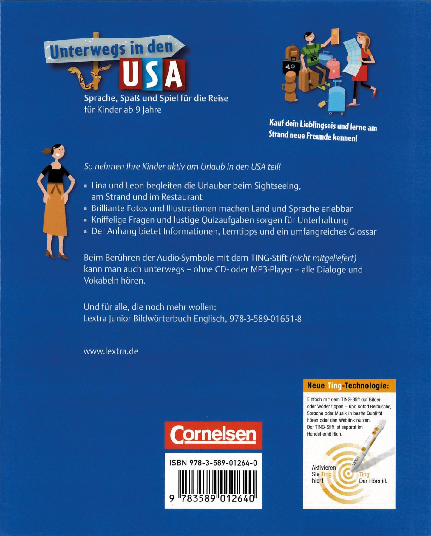 Unterwegs in den USA ⎪ Englisch Ferienbuch Kinder